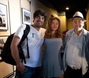 Jsu Garcia & John-Roger at The Wayshower screening in Mystic