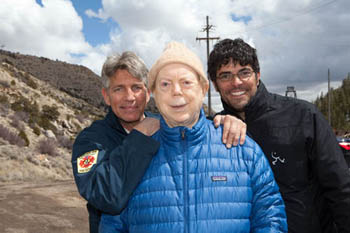 Eric Roberts, John-Roger, Jsu Garcia filming the Wayshower