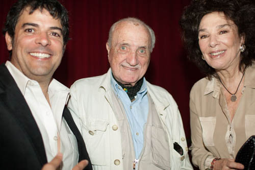 Jesus Garcia and Graciela Borges with Film Festival President Jose Marinez Suarez